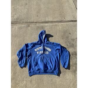 Vintage Marithe Francois Girbaud Full Zip Hoodie Size 2XL Blue